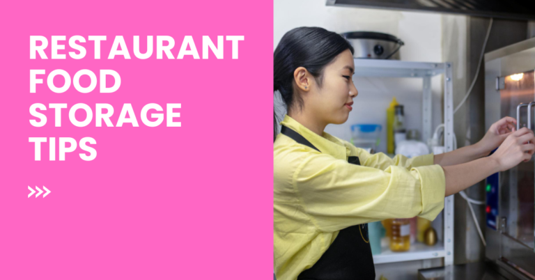 Restaurant Food Storage