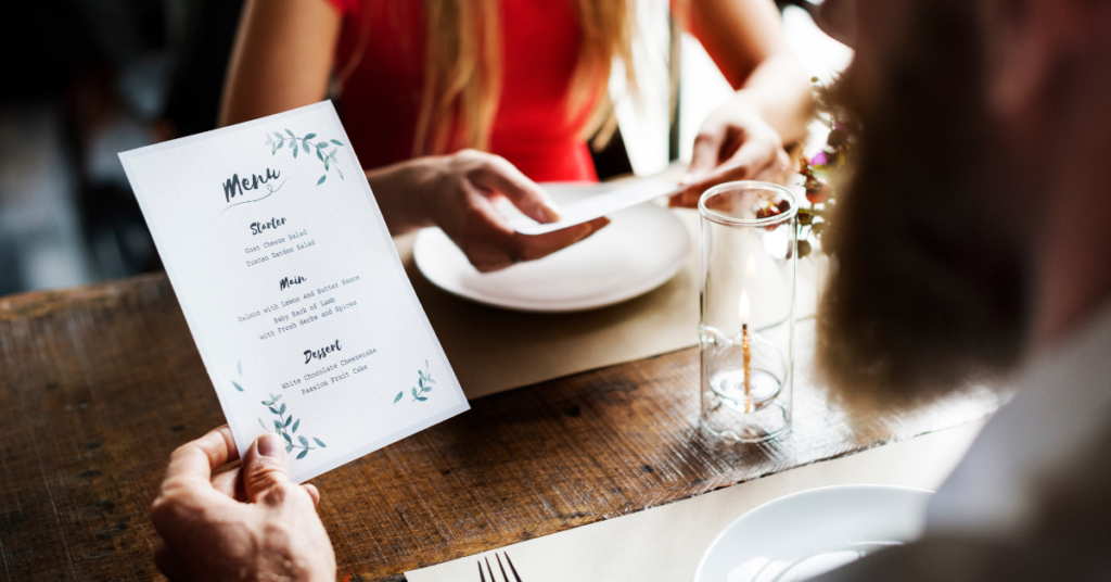 Prix Fixe Menu - ScaleZone